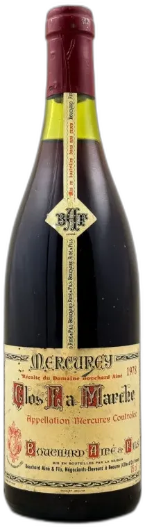 photo du vin Bouchard Aîné Mercurey 'Clos la Marche