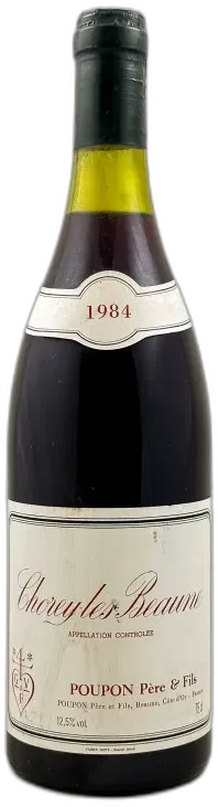 photo du vin Poupon Chorey les Beaune 1984