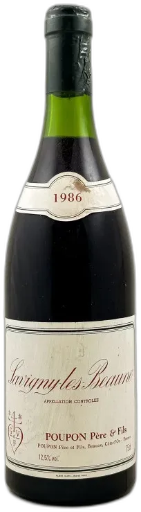 illustration du vin Poupon Savigny les Beaune