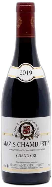 illustration du vin Harmand Geoffroy Mazis Chambertin Grand Cru