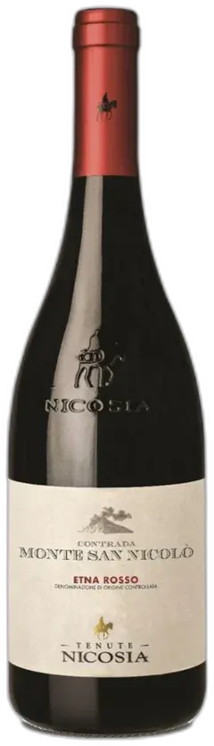 photo du vin Etna Rosso Doc 'Contrada Monte San Nicolò' Nicosia