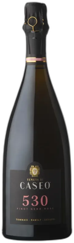 vue du vin Spumante Metodo Classico Brut "530 Pinot Nero" Tenuta Caseo