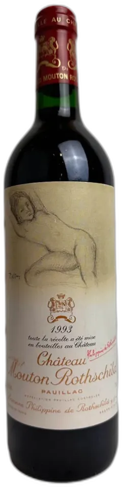 capture du vin Chateau Mouton Rothschild