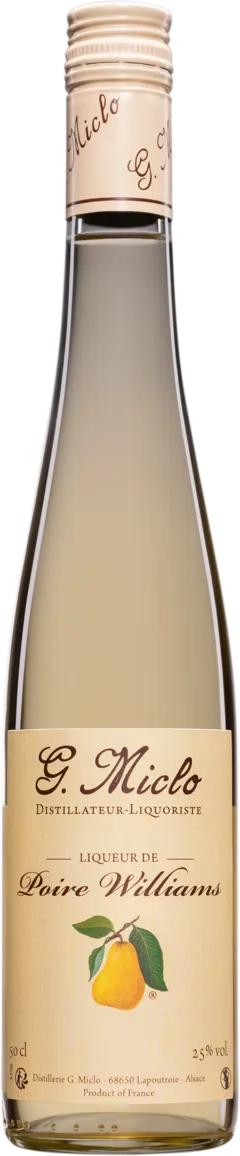 illustration du vin Distillerie Gilbert Miclo Liqueur d’Alsace "Poire Williams" Giftbox