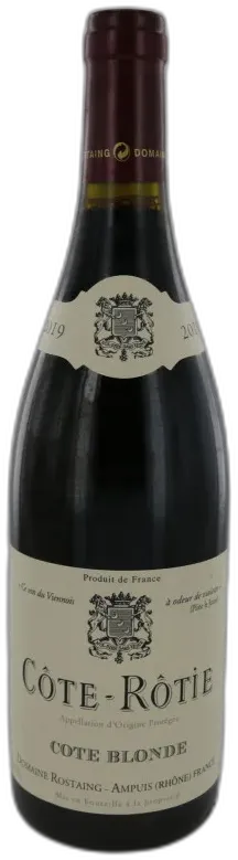photo du vin Côte-Rôtie Cote Blonde 2019