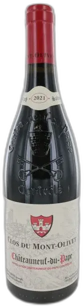 capture du vin Clos du Mont-Olivet