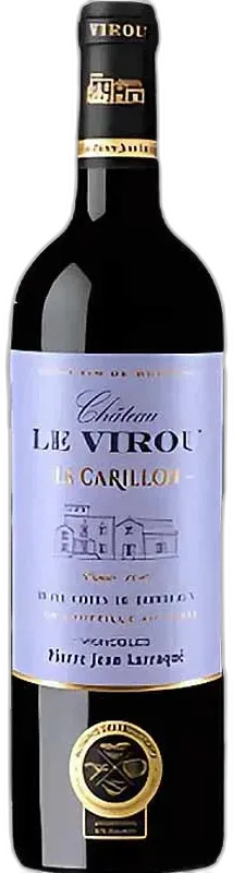 photos du vin Château le Virou le Carillon Blaye Côtes de Bordeaux 2021 Rouge