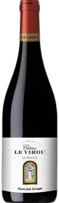 illustration du vin Château le Virou le Silence Blaye Côtes de Bordeaux 2020 Rouge