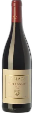 photo du vin te Mata Bullnose Syrah 2019