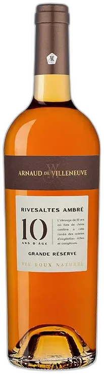photos du vin Arnaud de Villeneuve Rivesaltes Ambre 10 Ans d’Age Vin Doux Naturel