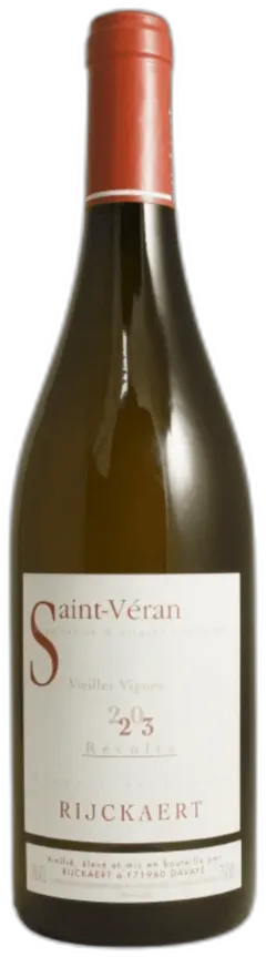 photo du vin Domaine Rijjckaert Saint-Véran Vieilles Vignes 2023