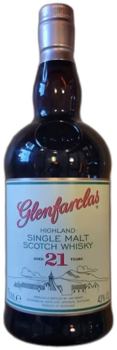 photo du vin Scotch Whisky Single Malt 21 Ans Glenfarclas
