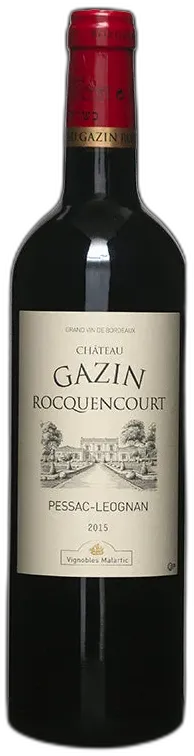 vue du vin Château Gazin Rocquencourt