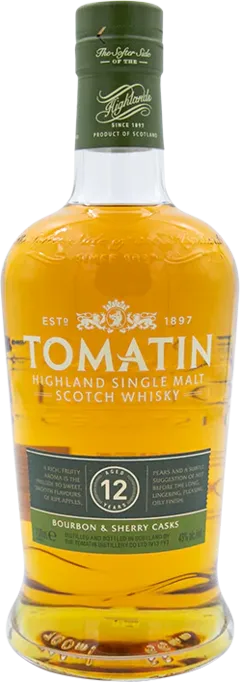 image du vin Tomatin 12 Ans Whisky