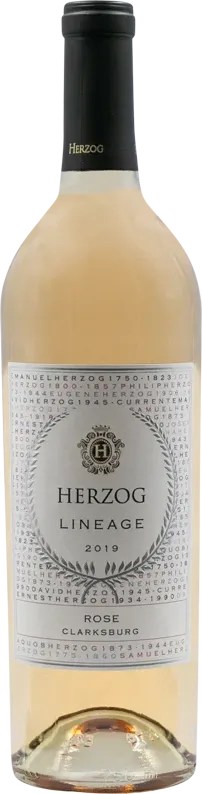 capture du vin Lineage Rosé