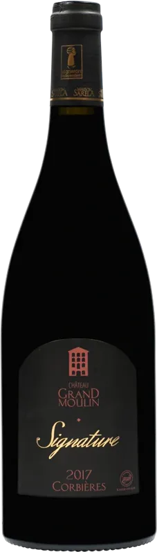 capture du vin Château Grand Moulin Signature