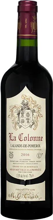 photo du vin Château la Colonn