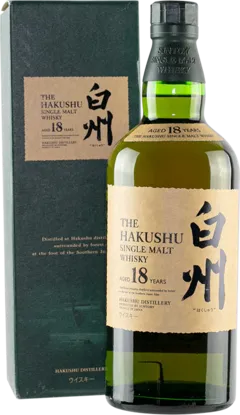 photo du vin Hakushu 18 Ans