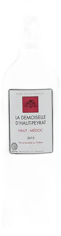 capture du vin la Demoiselle d’Haut-Peyrat
