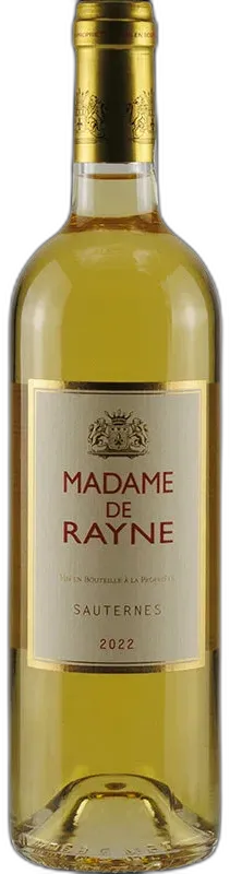 photo du vin Madame de Rayne Sauternes