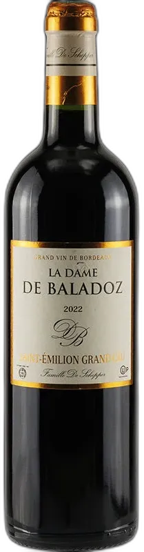image du vin la Dame de Baladoz Saint-Emilion Grand Cru