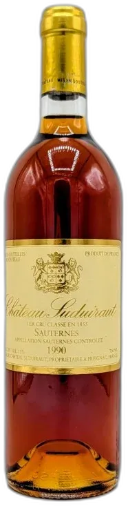 photos du vin 1990 Château Suduiraut