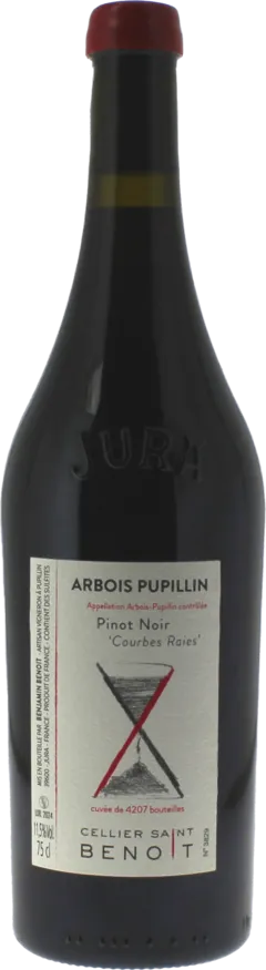 aperçu du vin Pinot Noir Courbes Raies