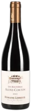 vue du vin Aloxe Corton les Boutières