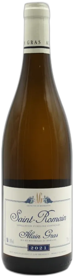 illustration du vin Alain Gras Saint Romain Blanc 2021