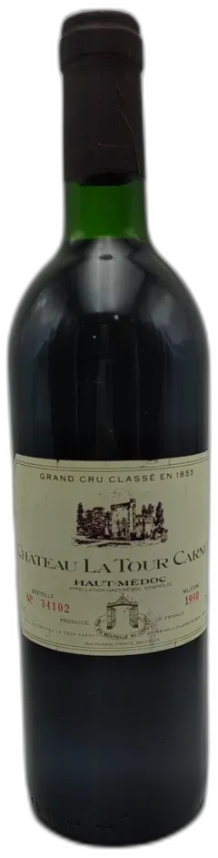 aperçu du vin Château la Tour Carnet 1990