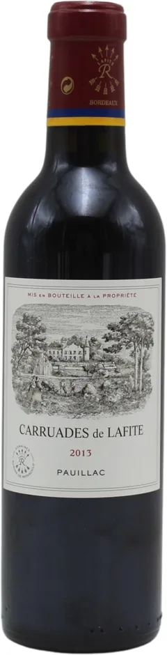 vue du vin Carruades de Lafite 2013