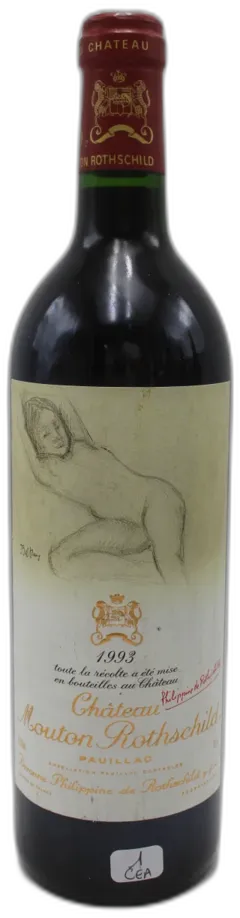 image du vin Château Mouton Rothschild 1993