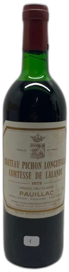 photo du vin Château Pichon Longueville Comtesse de Lalande