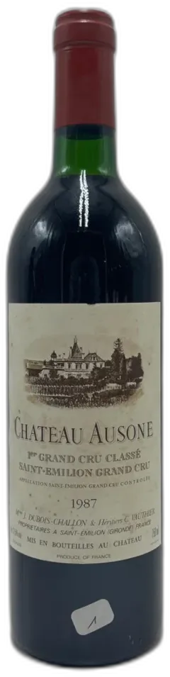 photos du vin Château Ausone 1987