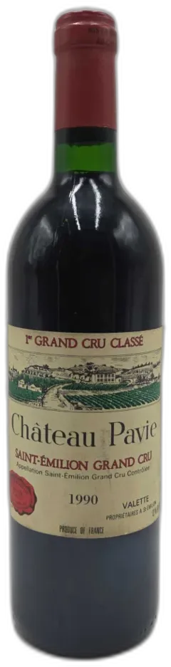 vue du vin Chateau Pavie