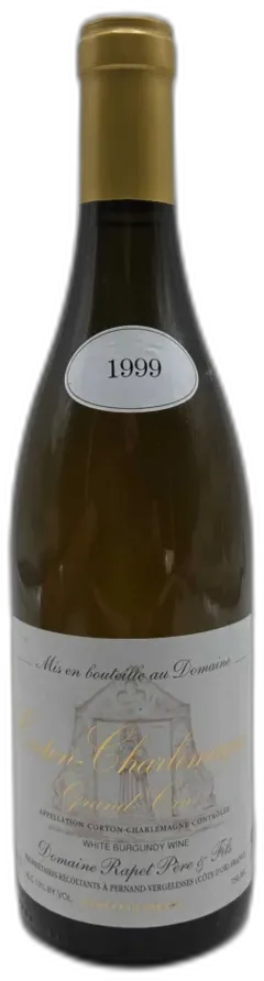 photo du vin Corton Charlemagne Rapet 1999