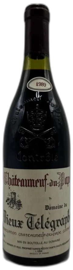 capture du vin Domaine du Vieux Télégraphe Châteauneuf-du-Pape la Crau
