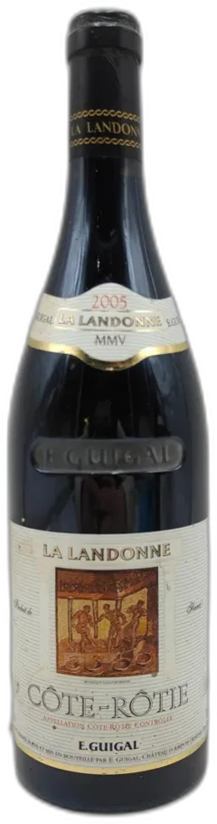 photos du vin E. Guigal Cote Rotie la Landonne