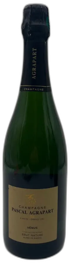 capture du vin Venus Brut Nature Blanc de Blancs Champagne Agrapart & Fils