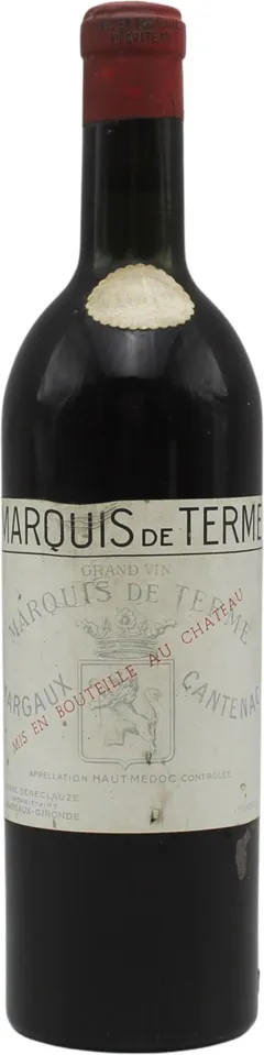 aperçu du vin Château Marquis de Terme