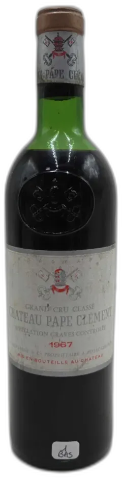 aperçu du vin Château Pape Clément Rouge Bas