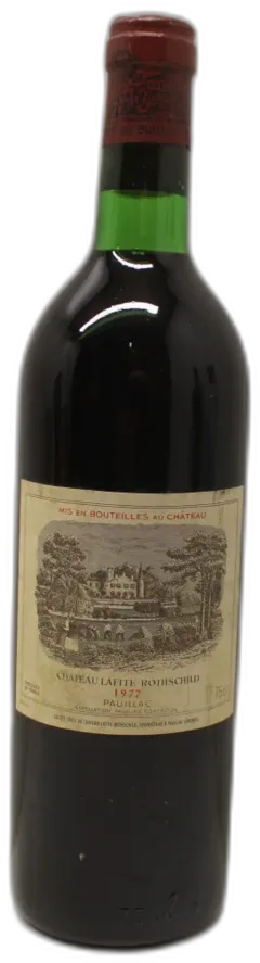 photo du vin Château Lafite Rothschild 1977