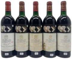 photo du vin Château Mouton Rothschild Tlb 1986