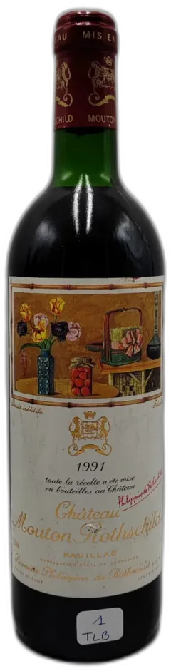 photo du vin Château Mouton Rothschild