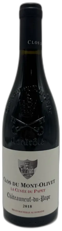 capture du vin Clos du Mont-Olivet Chateauneuf-du-Pape la Cuvee du Papet