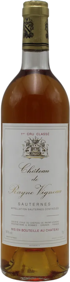 image du vin Château Rayne Vigneau