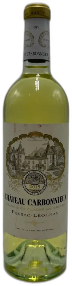 vue du vin Château Carbonnieux Blanc 2015