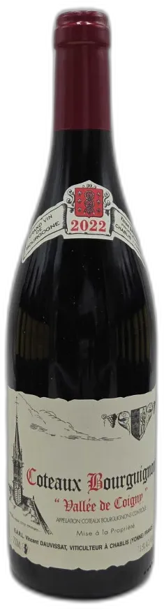 photo du vin Coteaux Bourguignons Domaine Vincent Dauvissat 2022