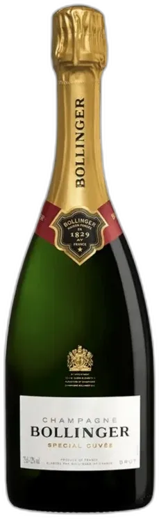 vue du vin Bollinger Brut Spécial Cuvée
