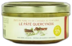 photo du vin Pate Quercynoix 130g-Jacquin-Porc et Canard Foie Gras